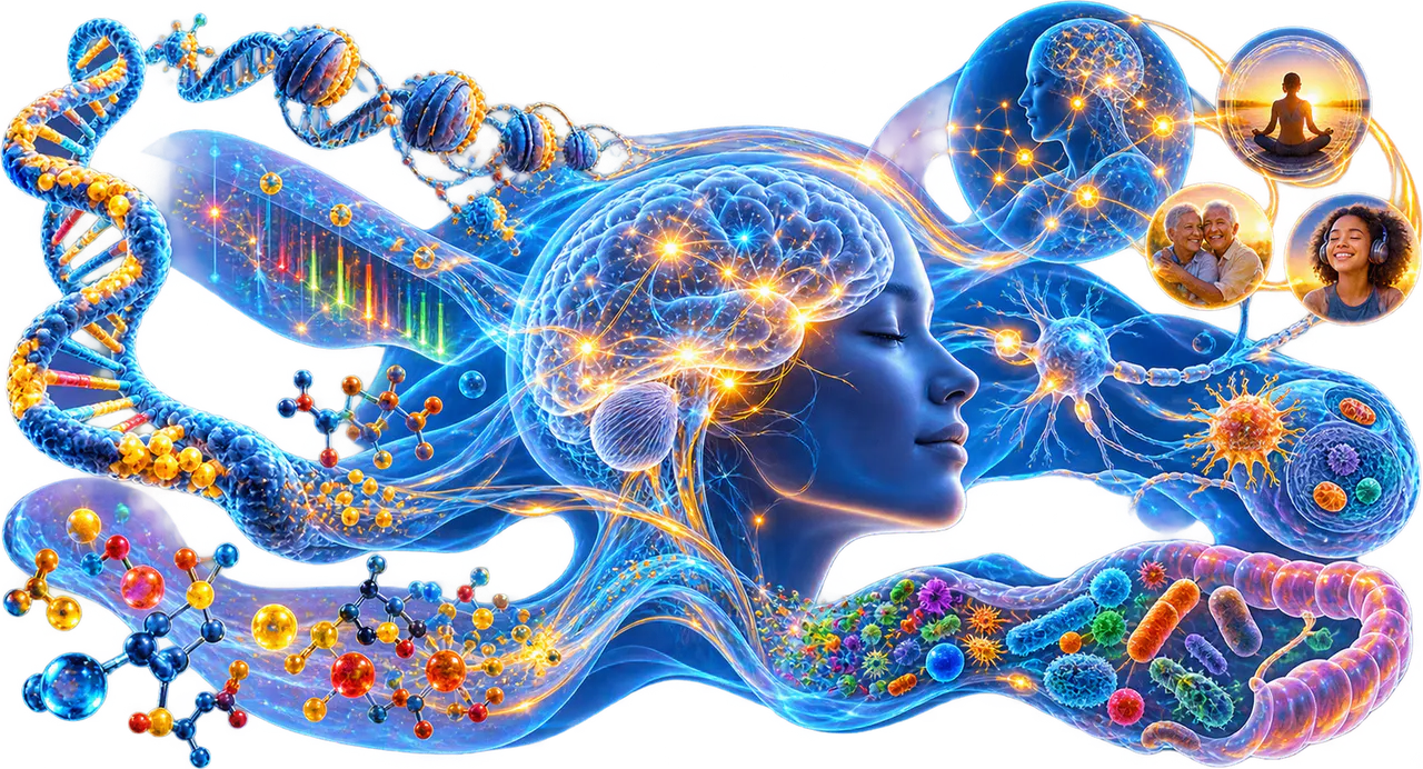 Multiomics + Cognitive Health research domain diagram